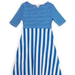 Matilda Jane NWT TheRoadAhead stripe maxi dress XS